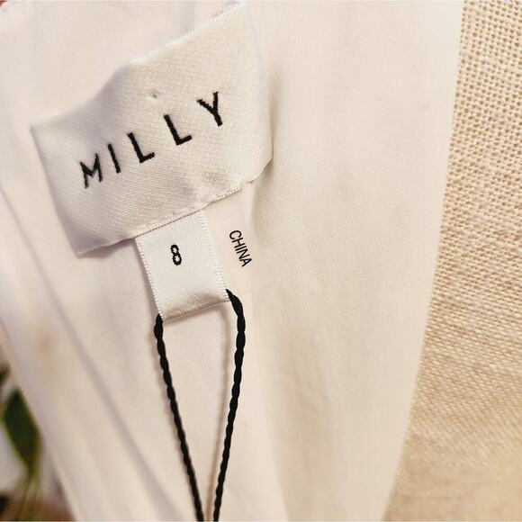 MILLY NEW FLORAL LAYERED MULTI COLORED DRESS SIZE 8 - Picture 5 of 6